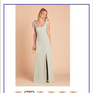 Birdy grey sage green long dress. New with tags!